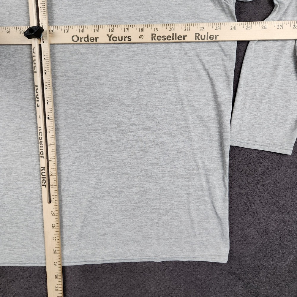 Patagonia Capilene Cool Daily Hoody Mens Large Gray Fitz Roy Trout Graphic - Picture 6 of 8